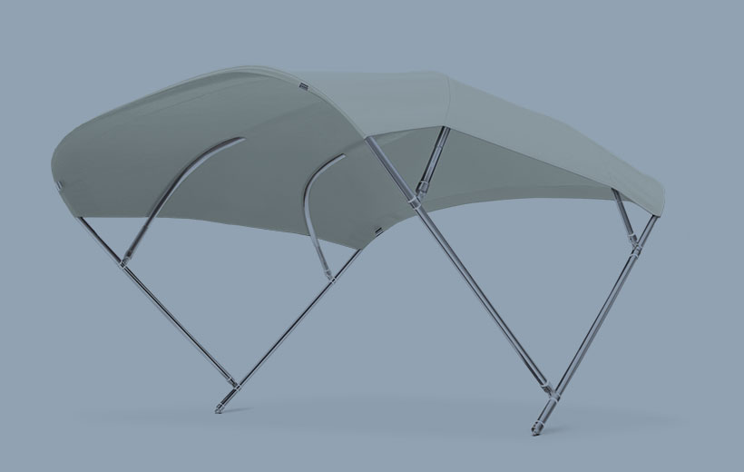 Tendalini barca a 4 archi