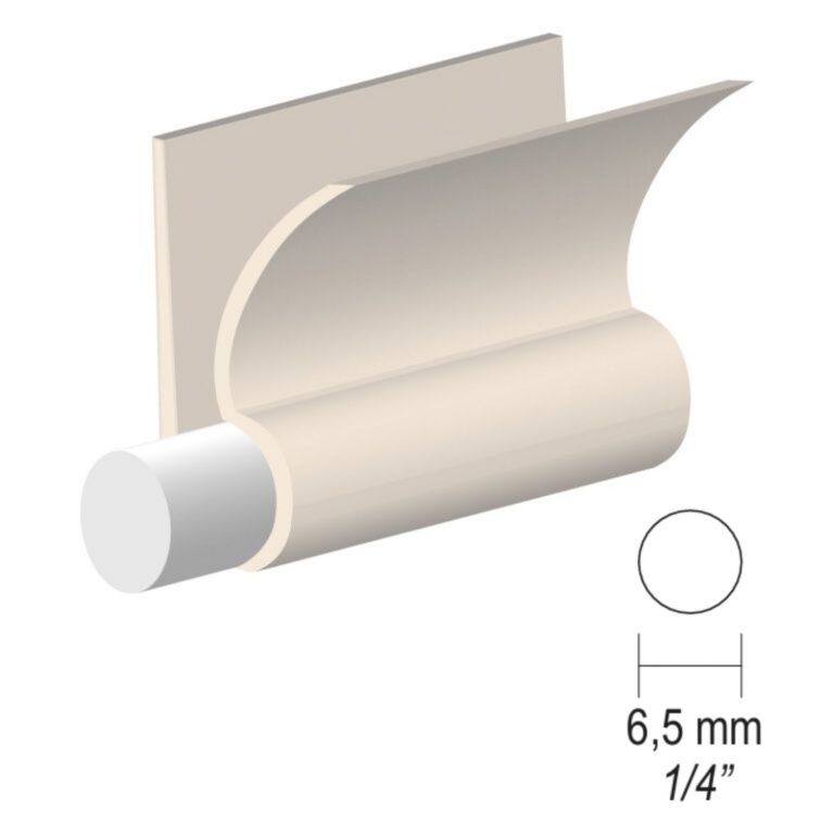 Inserto in PVC extra morbido disponibile in rotoli da 12 mt