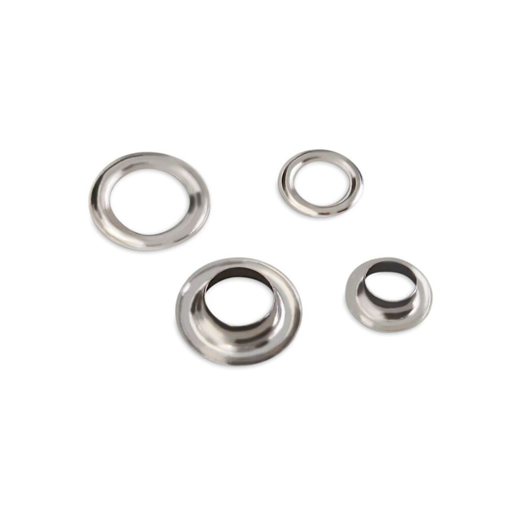Occhiello nichelato 60 mm – 2 pezzi